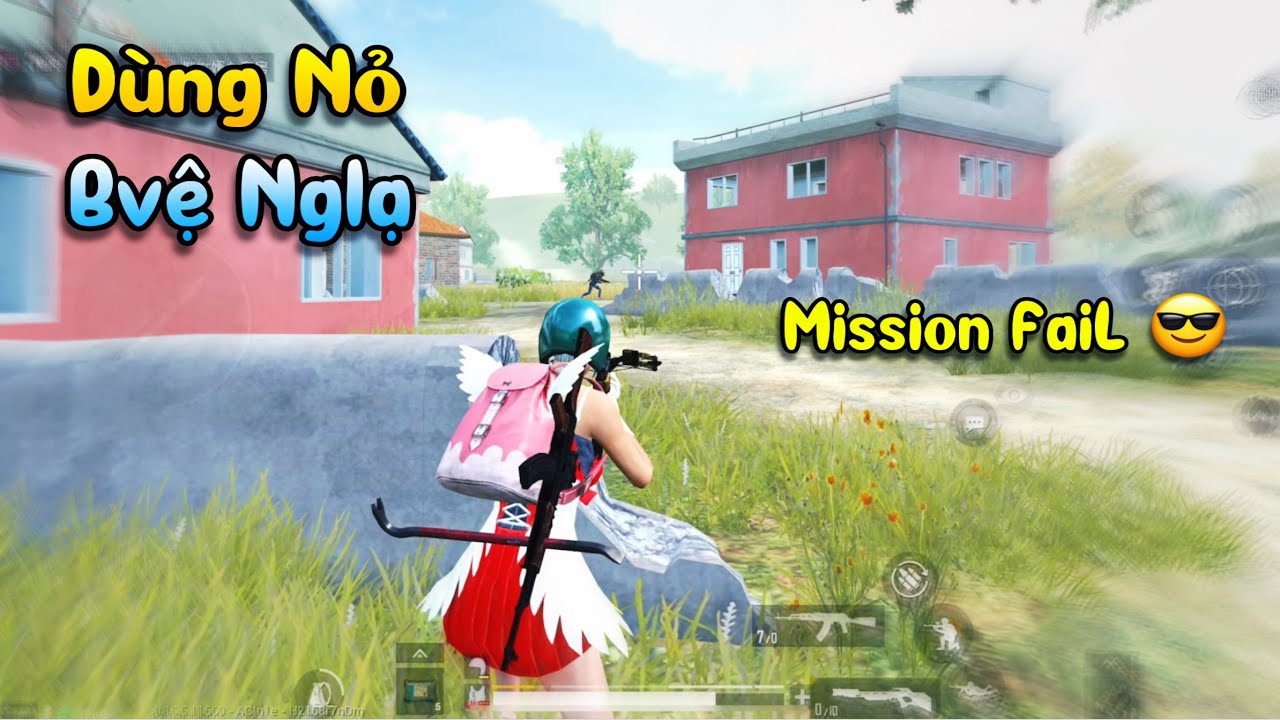 PUBG Mobile | Cầm Nỏ Bảo Vệ Người Lạ Và Cái Kết : Mission Fail