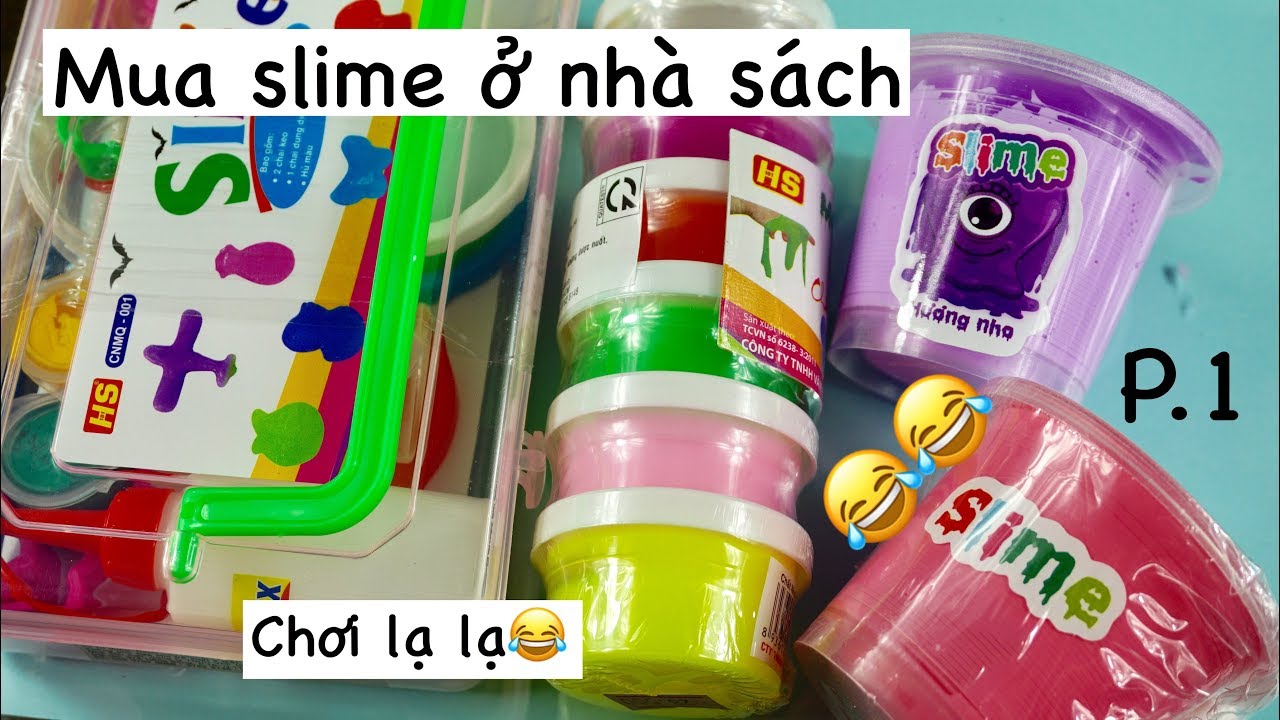 MUA SLIME Ở NHÀ SÁCH VÀ….CÁI KẾT