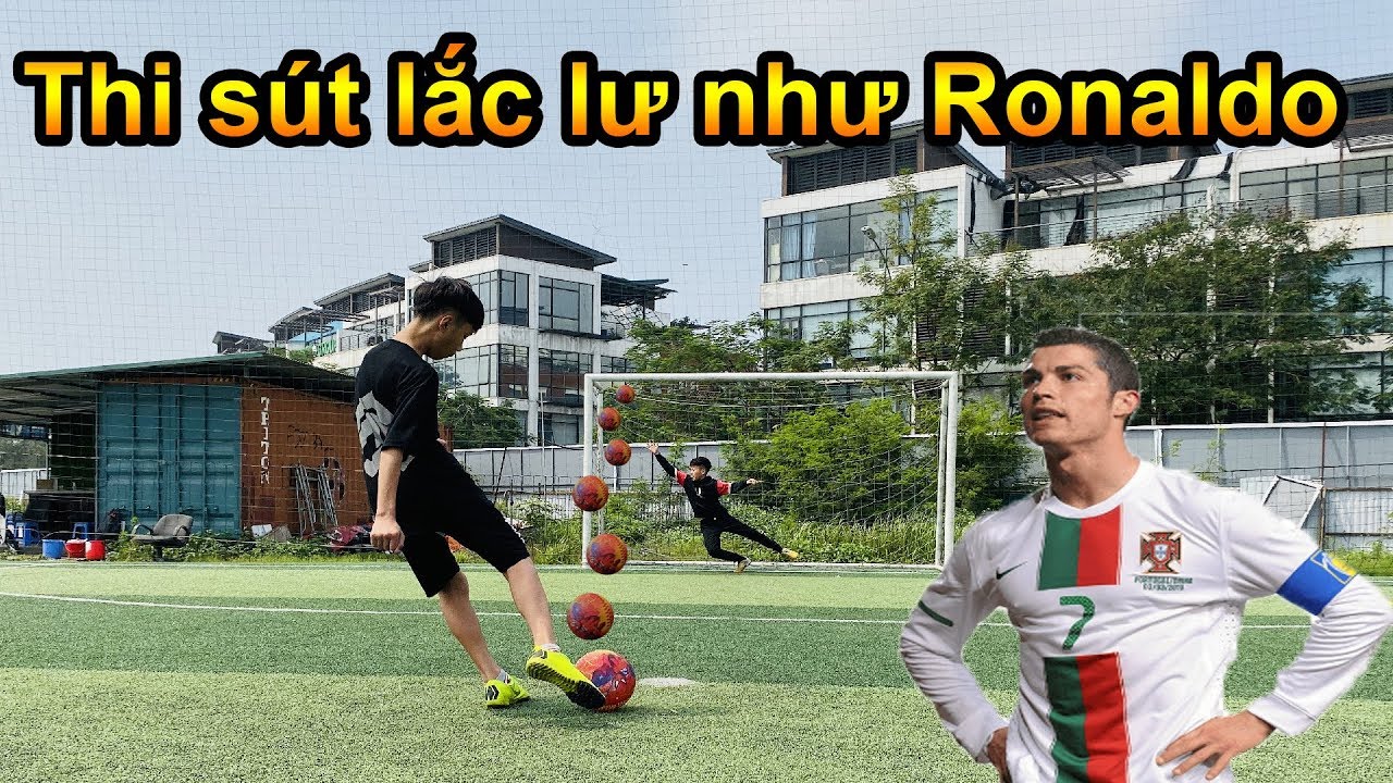 Thử Thách bóng đá sút lắc lư như Cristiano Ronaldo – KNUCKLEBALL Đỗ Kim Phúc