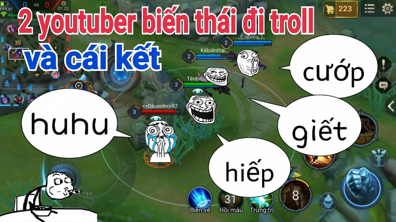 Troll Game – Rủ Anh Hảo Đi Troll Rừng Và Cái Kết Cười Toác Mỏ | Yo Game Troll Rừng