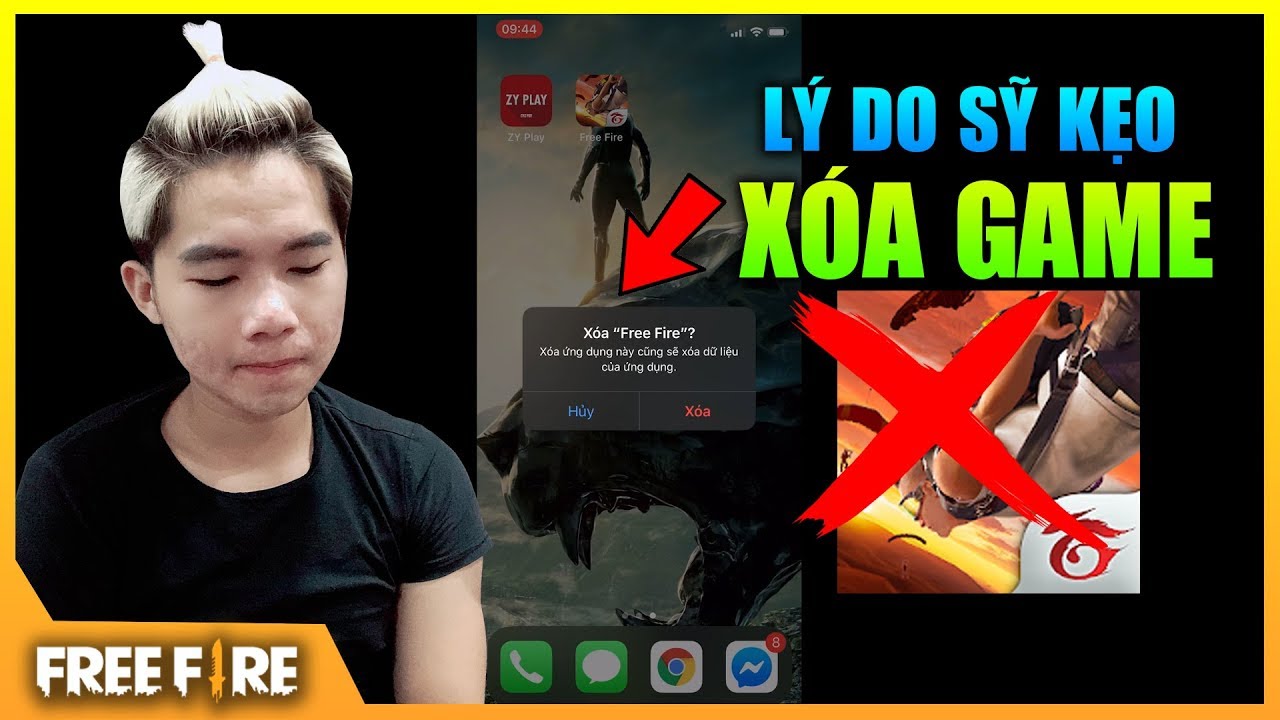 FREE FIRE | TÂM SỰ XÓA GAME NGHỈ YOUTUBE | Sỹ Kẹo