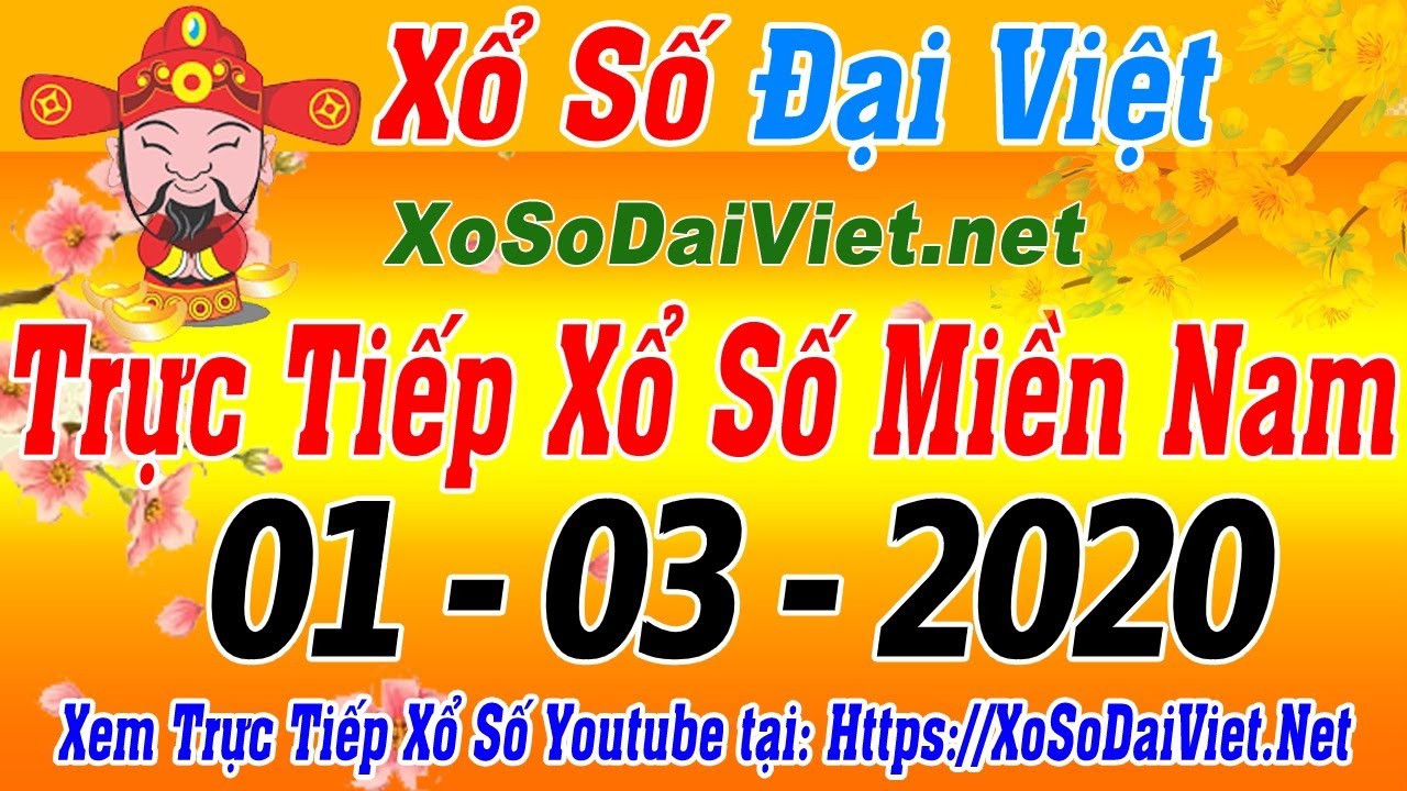 XSMN TRỰC TIẾP XỔ SỐ MIỀN NAM HÔM NAY CHỦ NHẬT NGÀY 3/1/2020, KQXS MIEN NAM