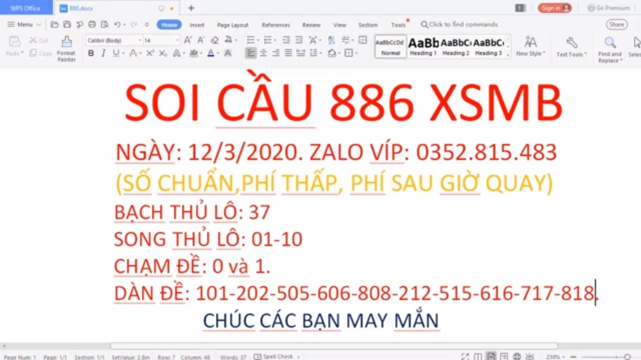 SOI CẦU 886 XSMB 12/3, TRÚNG STL 08-80, SOI CẦU 6886.