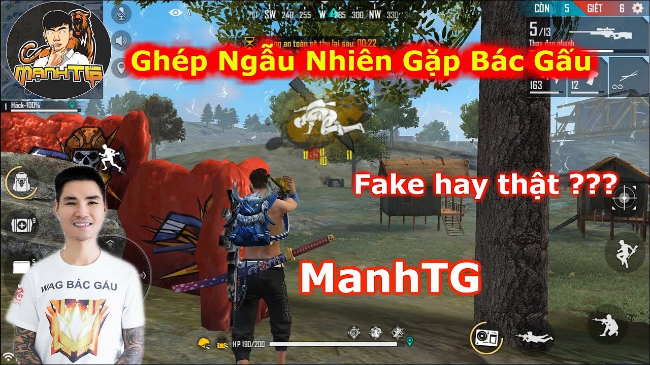 [Free Fire] 3 Giờ Sáng ManhTG Gặp WAG.BácGấu Và Cái Kết- ManhTG Free Fire