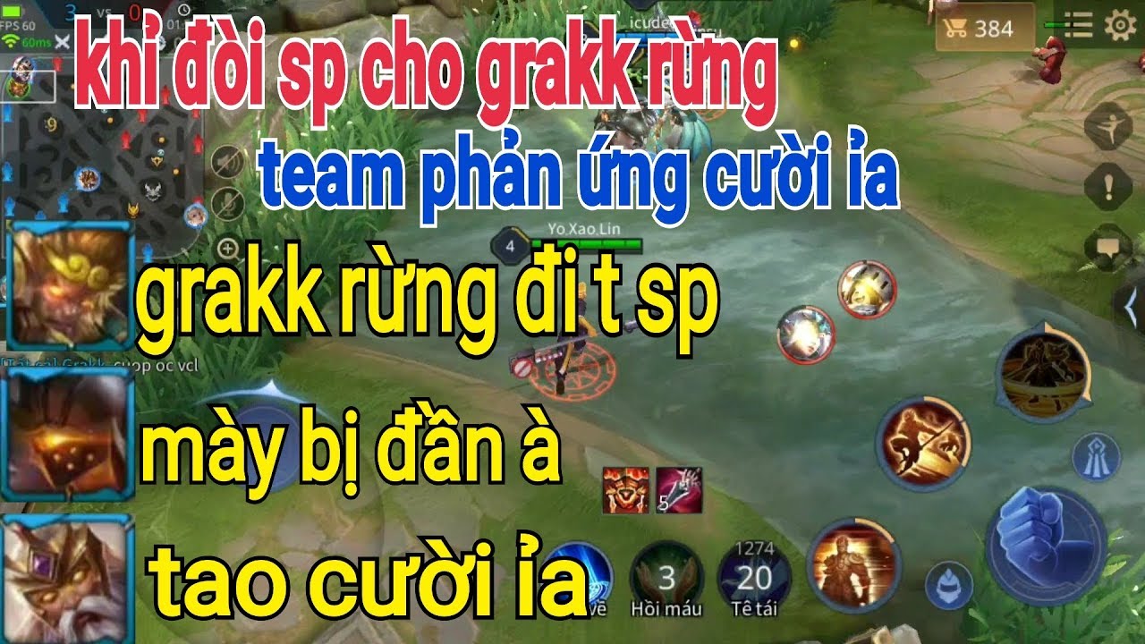 Troll Game _ Giả Ngu Thử Phản Ứng Team Và Cái Kết | Ngộ Không Sp Ăn 20 Mạng