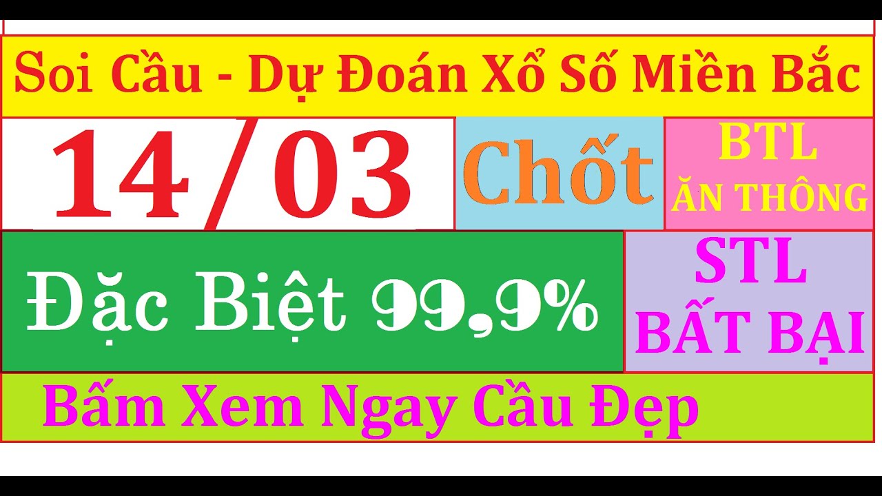 Soi Cầu Phát Lộc NGÀY 14/03/2020 -Phát Lộc xsmb – soi cầu bạch thủ – Cầu Lô Đề Bất Bại] Soi Cầu 7777