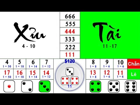 Hack game tài xỉu, công thức tài xỉu + cách làm cái hiệu quả nhất