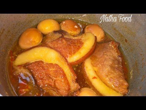 Thịt kho tàu ngon nhất mình từng ăn ||Caramelized Pork and Eggs || Natha Food ||