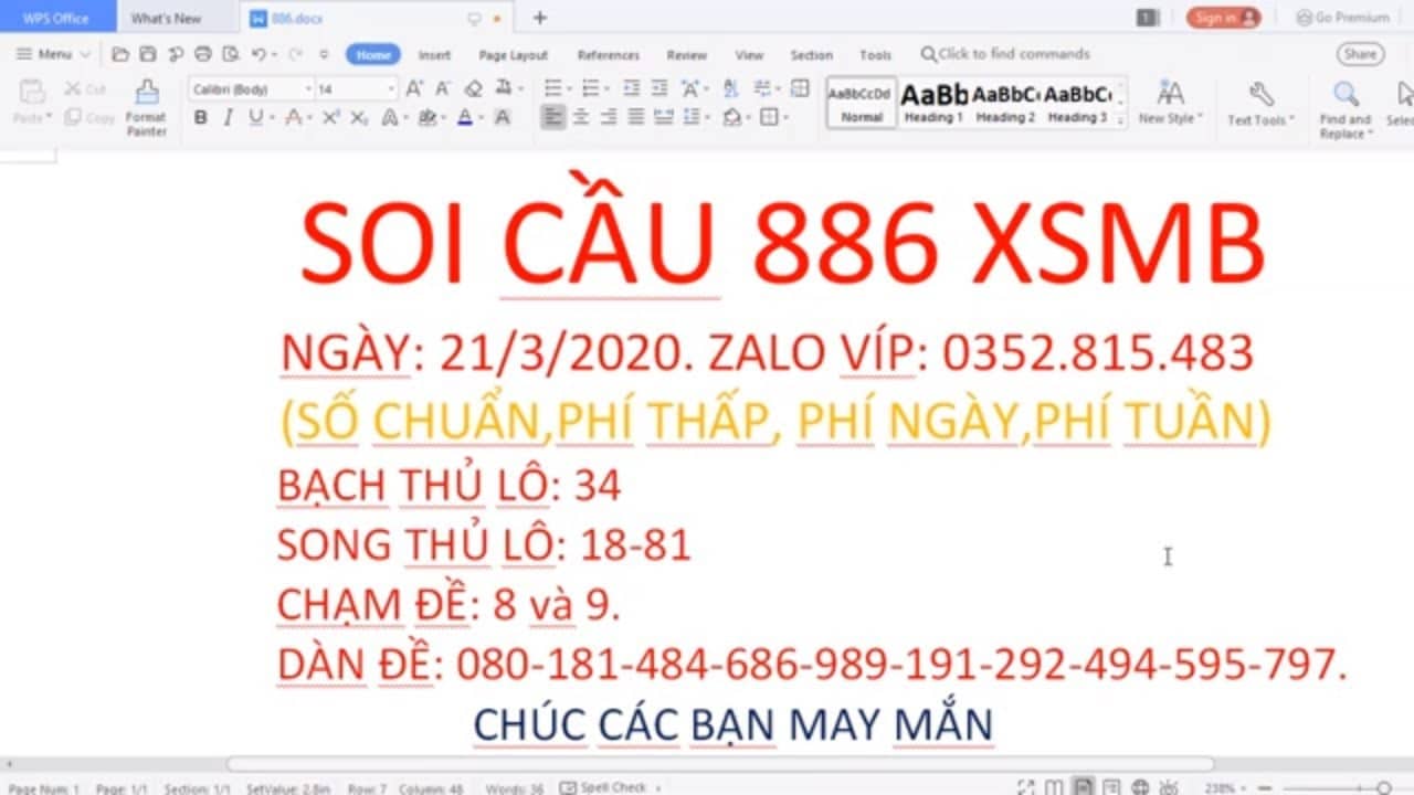 SOI CẦU 886 XSMB 21/3, ĂN ĐỀ 36, TRÚNG STL 26-62, SOI CẦU 7777