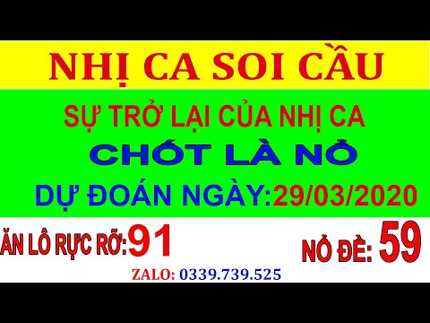 Soi Cầu Miền Bắc- Ngày:29/03/2020-Soi cầu 7777-Soi Cầu Chuẩn Xác Hôm Nay- Soi Cầu Nhị Ca-Xsmb