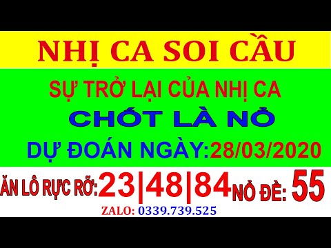 Soi Cầu Miền Bắc- Ngày:28/03/2020-Soi cầu 7777-Soi Cầu Chuẩn Xác Hôm Nay- Soi Cầu Nhị Ca-Xsmb