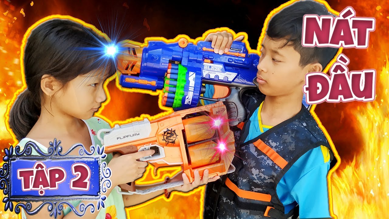 Tony | Phim Hài Thần Bài Sát Thủ [Tập 2] – NERF WAR Chapter 2