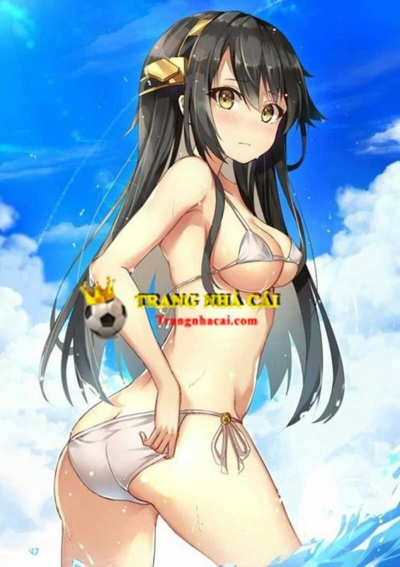 Bộ ảnh anime girl diện bikini gợi cảm ngoài biển